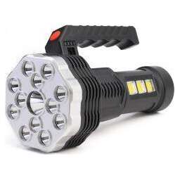 ULTRAFLASH (15193) LED51537 (фонарь акк 4В, черн., 16LED, 3 Вт, 4 реж, Micro USB, бокс)