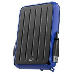 SILICON POWER Внешний диск HDD Armor A66 SP040TBPHD66LS3B, 4ТБ, синий