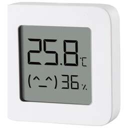 XIAOMI Датчик температуры и влажности Mi Temperature and Humidity Monitor 2, белый [nun4126gl]