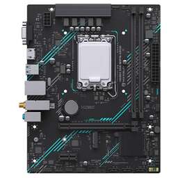 MAXSUN Материнская плата MS-H610M 666 WIFI6 ARGB H610, LGA1700, 2*DDR4, 1*PCIEx16, 1*PCIEx1, 1*M.2, 4*USB3.2Gen1, 5*USB2.0, 3*SATA3.0, 1G, VGA, HDMI, M-ATX, RTL