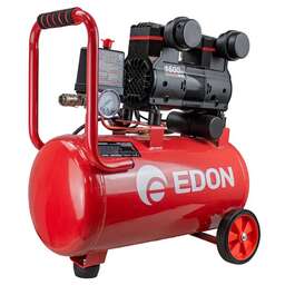 Edon NAC-25/1500 Компрессор безмасляный воздушный (1500 Вт, 105 л/мин, 25л)