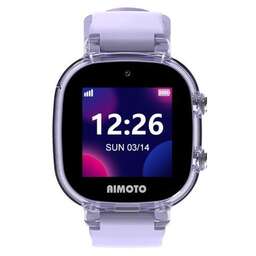 КНОПКА ЖИЗНИ Смарт-часы Aimoto Crystal, 1.44", лиловый/лиловый [8360202]