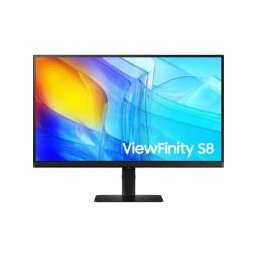 SAMSUNG Монитор 27" S27D800EAI , 16:9, IPS, UHD, 5ms, 350cd, 60Hz, HDMI, DP, USB, HAS