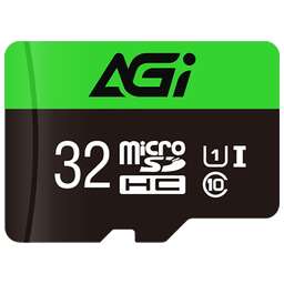 AGI Карта памяти microSDHC 32GB Memory Card Choice TF138 032GU1TF138-R2 UHS-I U1 Class 10, Adapter, 800/30 MB/s, RTL