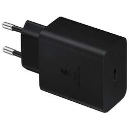 SAMSUNG Сетевое зарядное устройство EP-T4510, +1xUSB-C, USB-C, 3A, черный [ep-t4510xbegru]