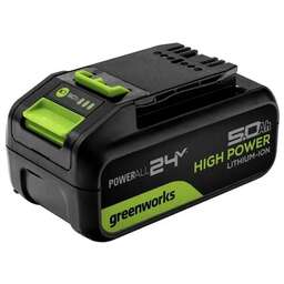 GREENWORKS Батарея аккумуляторная G24HP5, 24В, 5Ач, Li-Ion [2957807]