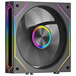 PCCOOLER Вентилятор для корпуса F3 X120R BK Reverse ARGB 120х120x25 черный 4-pin 28.4дБ (F3X12R-BKAC-GL) Ret