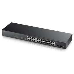 ZYXEL Коммутатор GS1900-24-EU0102F (L2) 24x1Гбит/с 2SFP управляемый