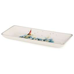 AGNESS БЛЮДО СЕРВИРОВОЧНОЕ "С НОВЫМ ГОДОМ " 28*12*3 СМ 358-2339