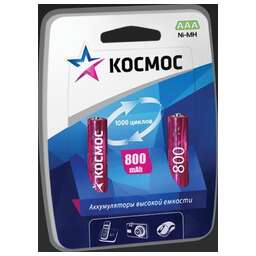 КОСМОС KOCR03NIMH(800MAH)