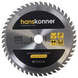 HANSKONNER Диск пильный H9022-250-32/30-48