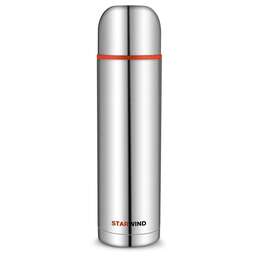 STARWIND Термос 20-1200 1.2л. серебристый/красный картонная коробка