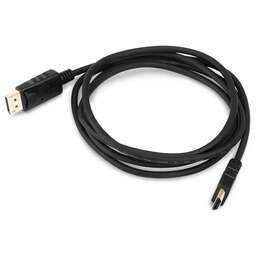 BURO Кабель аудио-видео DisplayPort (m)/HDMI (m) 1.8м. позолоч.конт. черный (BHP RET HDMI_DPP18)