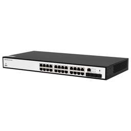 SNR Коммутатор -S5210G-24TX-POE (L2+) 24x1Гбит/с 4SFP+ 24PoE 370W управляемый
