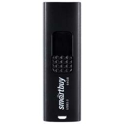 SMARTBUY (SB064GB3FSK) UFD 3.0/3.1 064GB Fashion Black черный