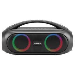 DIGMA Колонка портативная D-PS1530, 50Вт, черный [sp1530b]