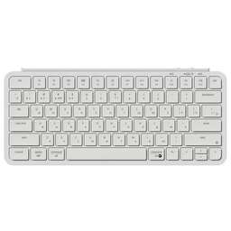 KEYCHRON Клавиатура B1P-K8, USB, Bluetooth/Радиоканал, белый