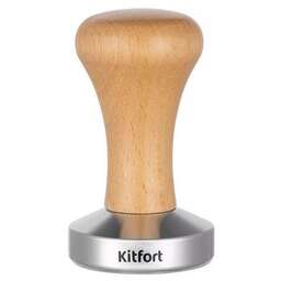 KITFORT Темпер КТ-1249, для кофеварок, 1 шт, серебристый