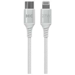 MORE CHOICE (4620202554192) K69ia 2м USB 3.0A PD 27W для Lightning ng 8-pin Type-C - 2м , белый