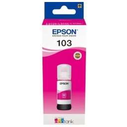 EPSON Чернила 103 C13T00S34A, для , 65мл, пурпурный