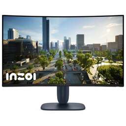 DELL 31.5" Монитор Alienware AW3225DM, 2560x1440, VA, 180Гц, 2хHDMI, 1хDP, изогнутый, черный