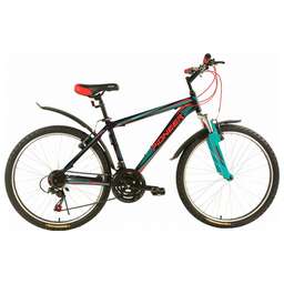 PIONEER COWBOY 26"/16" black-red-yellow