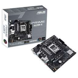 ASUS Материнская плата PRIME A620M-K AM5 mATX 2xDDR5 PCIEx16 PCIEx1 M.2 HDMI VGA GLAN