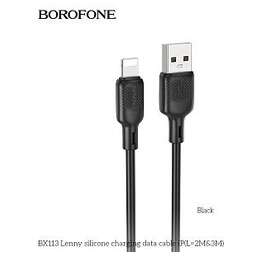 BOROFONE (6941991115530) BX113i 3m USB 2.4A для Lightning - 3м , черный