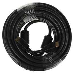 NINGBO Кабель аудио-видео HDMI (m) - HDMI (m), ver 1.4, 10м, GOLD, ф/фильтр, черный [hdmi-10m-mg(ver1.4)]