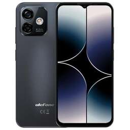 ULEFONE Смартфон Note 16 Pro 8+128GB Black/6.52” HD+/IPS/Unisoc T606/And13/50+2MP/8MP/microSD/4400mAh