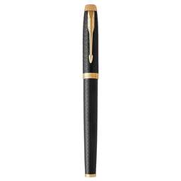 PARKER Ручка перьев. IM Premium F323 (CW1931646) Black GT F ст.нерж. подар.кор