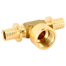 UNI-FITT Тройник аксиальный-В 16х1/2"х16