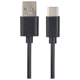 PERFEO (U4703) USB A вилка - Type-C вилка, 2.4A, черный, 1 м, Type-C ONE