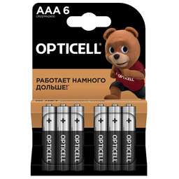 OPTICELL AAA Батарейка Basic LR03, 6 шт