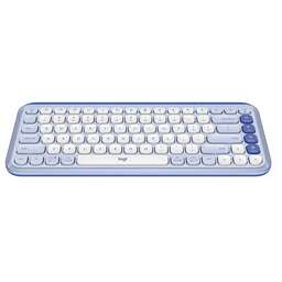 LOGITECH Клавиатура беспроводная POP Icon Keys фиолетовый (920-013090)