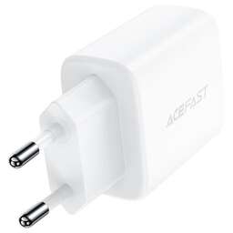 ACEFAST Зарядное устройство двухпортовое A25 PD20W USB-C+USB-A dual port charger (EU). Цвет: белый