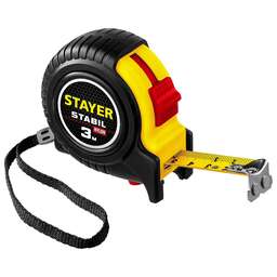 STAYER Stabil, 3 м х 16 мм, рулетка, Professional (34131-03)