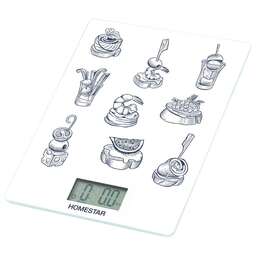 HOMESTAR Весы кухонные электронные HS-3015А, 7 кг (110056)