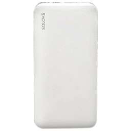 SOLOVE Внешний аккумулятор (Power Bank) 001M+, 10000мAч, белый [001m+ white rus]