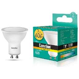 CAMELION (11654) LED7-GU10/830/GU10/7Вт