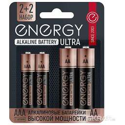 ENERGY Ultra LR6+LR03/4B (АА+ААА) 104981