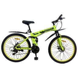 TORRENT Transformer (рама АЛЮМИНИЙ 17", внедорожный, 21 скорость, колеса 26д.) 4000234 Салатовый