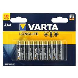VARTA Батарейка LONGLIFE LR03 AAA BL2 Alkaline 1.5V (4103)