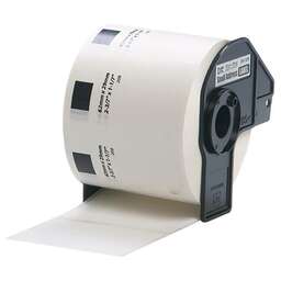 BROTHER Картридж ленточный DK11209 черный на белом для QL-570