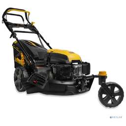 CHAMPION Газонокосилка LMZ5130/1 { 3кВт привод 508мм 65л 25-75мм 1рычаг/6, 37кг4в1 3колеса1разблок }