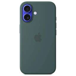 APPLE Чехол (клип-кейс) Lake Green, для iPhone 16, зеленый [myy83zm/a]