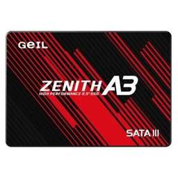 GEIL SSD накопитель Zenith A3 A3AC16D500A 120ГБ, 2.5", SATA III, SATA [a3fd22d120d]