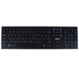 ACER Клавиатура OKR010 черный USB беспроводная slim Multimedia
