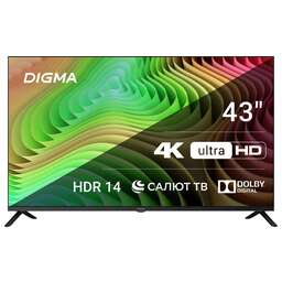 DIGMA DM-LED43UBB40 UHD SMART