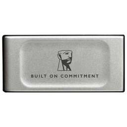 KINGSTON 2ТБ Внешний диск SSD XS2000 SXS2000/2000GA, USB 3.2 Gen 2x2, запись - 2000МБ/с, чтение - 2000МБ/с, серебристый